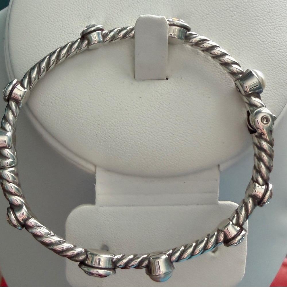 Brighton Monte Carlo Hingled Bangle Bracelet